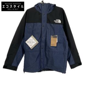 The North Face NP12032 Blue GORE-TEX Mountain Light Denim Jacket, Size L [Used]