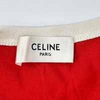 Celine 2X89D507Z.27UI 24SS 紅色棉質針織背心 XS [二手]