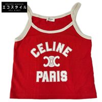 Celine 2X89D507Z.27UI 24SS 紅色棉質針織背心 XS [二手]