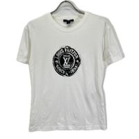 Louis Vuitton 2025 model RW252WW UNI FTTS07 White LV Stamp T-shirt Size S [Used]