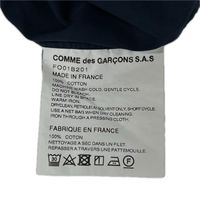 Comme des Garçons Shirt FO01B201 Navy FOREVER Long-Sleeve Shirt XS [Used]