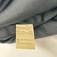Jurgen Lehl 黑色羊毛流蘇裙，M 碼 [二手]