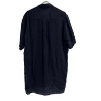 Yohji Yamamoto Pour Homme HZ-B97-222 Navy Short-Sleeved Shirt, Size 2 [Used]