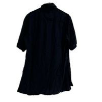 YOHJI YAMAMOTO PZ-B13-201 블랙 어레인지 칼라 반팔 셔츠 2 [중고]
