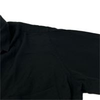 YOHJI YAMAMOTO PZ-B13-201 블랙 어레인지 칼라 반팔 셔츠 2 [중고]