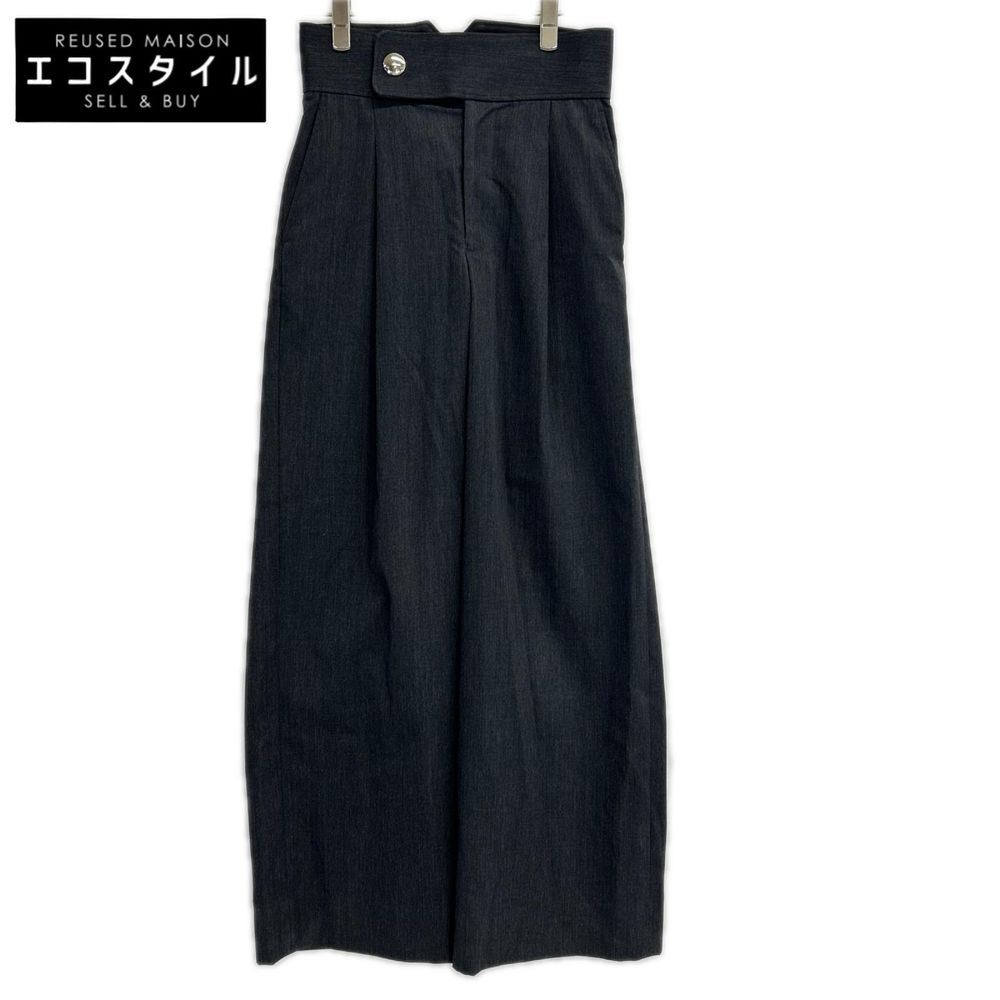 THE RERACS กางเกงสแล็ค cummerbund ไซส์ 36 [สินค้ามือสอง]