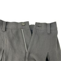 Ujoh 별주 Inverted 브라운 인버티드 턱 플레어 팬츠(기타) 【중고】