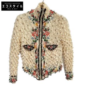 M.A.S.U. M26H9BL001 Ivory ROCOCO SPIKY JACKET Size 46 [Used]