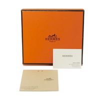 中古 HERMES エルメス バスティア エプソン カーフ ブラウン キャメル スナップボタン フラップ 小銭入れ 財布 未使用 ヴォーエプソン ゴールド コインケース H041054CK37