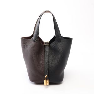 [중고] Hermes 에르메스 손가방 피코탄 락 PM 마카사르 베이지 마르파 056289CK 블랙/마카사르/베이지 마르 기타 피코탄 락 PM 카자크 2 블랙/마카사르/베이지 마르파