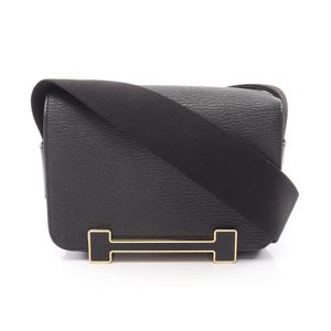 【중고】 Hermes 에르메스 숄더백 게타 블랙 기타 게타 블랙 여성용 Used A