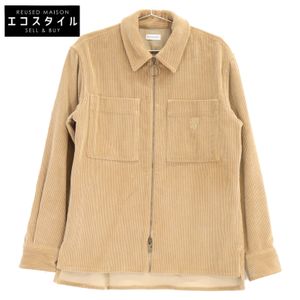 Burberry 8097251 Beige Corduroy Overshirt [Used]