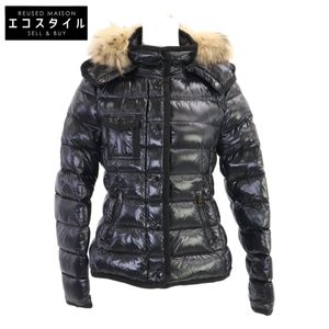 Moncler ARMOISE Fur-Hooded Down Jacket, Size O [Used]