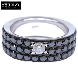 Ponte Vecchio K18WG Black Diamond [Used]
