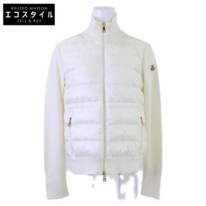 Moncler, excellent condition, 2025 model, down-panel knit cardigan/down jacket, size XS [Used]