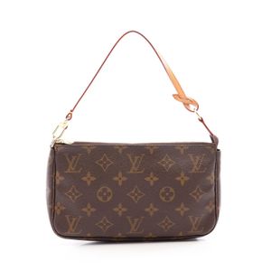 [중고] LOUIS VUITTON 손가방 포쉐트 악세소리 모노그램 M51980 PVC 코팅 캔버스 레더 포쉐트 악세소리
