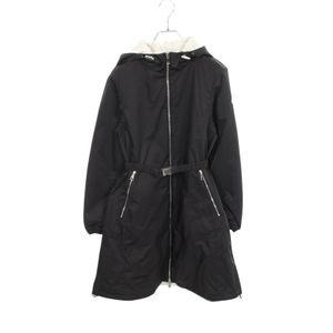 [Used] MONCLER NOYALO GIUBBOTTO Reversible Hooded Coat 1C00010 Black/Beige Other Coat Women's Used A