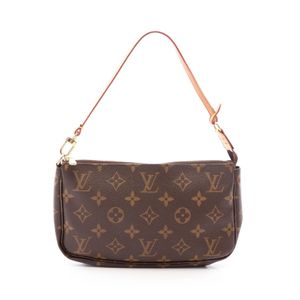 [중고] LOUIS VUITTON 손가방 포쉐트 악세소리 모노그램 M51980 PVC 코팅 캔버스 레더 포쉐트 악세소리