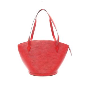 【중고】 LOUIS VUITTON 숄더백 생자크 쇼핑 에피 카스티리안 레드 M52267 가죽