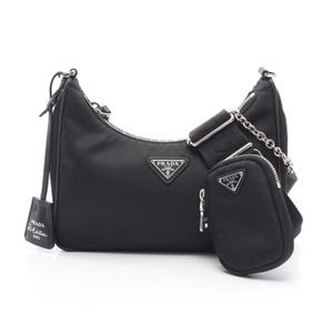 [중고] Prada PRADA 숄더백 Re-Edition 2005 2WAY 블랙 나일론 Re-Edition 2005 2way 숄더백 여성용 Used A