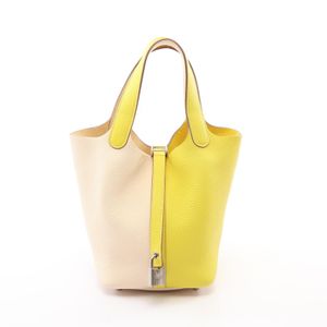 [중고] Hermes 에르메스 손가방 피코탄 락 PM 카자크 라임 나타 라임/나타 기타 피코탄 락 PM 카자크 라임/나타 여성용 Used A