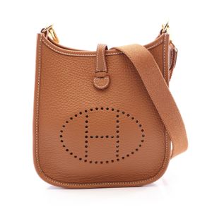 【중고】 Hermes 에르메스 숄더백 에블린 TPM 아마존 골드 골드 기타 에블린 아마존 TPM 골드 여성용 미사용