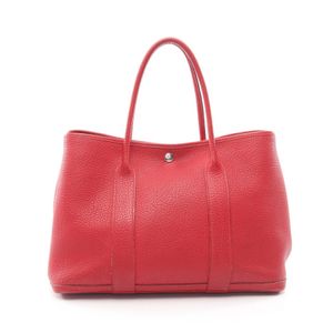 [중고] Hermes 에르메스 토트백 가든파티 PM 루즈 카자크 여성용
