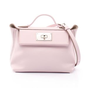 【二手】愛馬仕 HERMES 手提包 Sac 24/24 Mini Verso Mauve Pere Nata 2WAY 082817CK Mauve Pere/Nata 其他 Sac 24/24 24/24 Mini Verso Mauve Pere/Nata