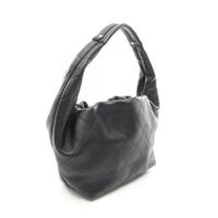 [Pre-owned] Chanel CHANEL Handbag Matelassé Hobo Bag AS5976 Black Leather Matelassé Hobo Bag Women's Unused