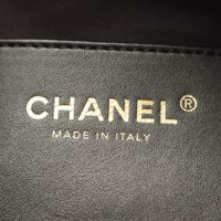 [Pre-owned] Chanel CHANEL Handbag Matelassé Hobo Bag AS5976 Black Leather Matelassé Hobo Bag Women's Unused