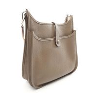 【二手】愛馬仕 HERMES 單肩背包 Evelyne 3 Trois PM Etoupe Etoupe 其他 Evelyne 3PM Etoupe 女士二手 A
