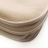【二手】愛馬仕 HERMES 單肩背包 Evelyne 3 Trois PM Etoupe Etoupe 其他 Evelyne 3PM Etoupe 女士二手 A