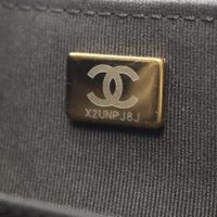 [Pre-owned] Chanel CHANEL Shoulder Bag Matelassé top Handle 2WAY AS4569 Black Lambskin (Sheepskin) Matelassé top Handle 2-way Chain Shoulder Bag