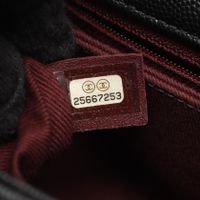[Pre-owned] Chanel CHANEL Handbag Coco Handle Flap Matelassé 2WAY A92990 Black Caviar Skin (Grained Calf) Coco Handle Matelassé 2-way Chain Shoulder XS