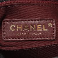 [Pre-owned] Chanel CHANEL Handbag Coco Handle Flap Matelassé 2WAY A92990 Black Caviar Skin (Grained Calf) Coco Handle Matelassé 2-way Chain Shoulder XS