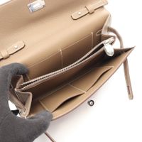 [Used] Hermes HERMES Shoulder Bag Kelly Long To Go Out Sellier Etoupe Etoupe Other Kelly Long To Go Out Etoupe Women's