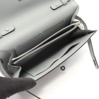 [Used] Hermes HERMES Shoulder Bag Kelly Long To Go Out, External Stitching, Gris Panthin, Other, Kelly Long To Go Out, Gris Panthin, Women's