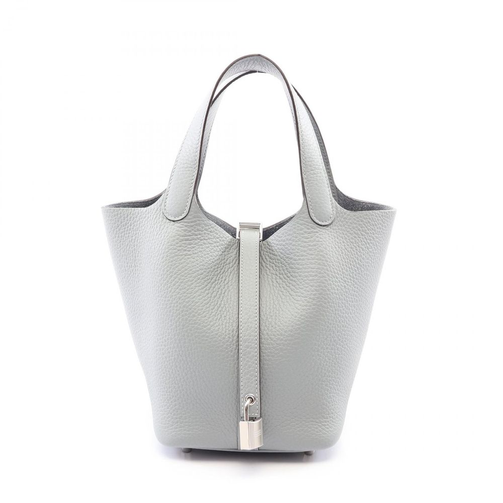 [Used] Hermes HERMES Handbag Picotin Lock PM Gris Pantin Gris Pantin Other Picotin Lock PM Gris Pantin Women's Unused