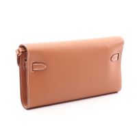 【二手】愛馬仕 HERMES 單肩背包 Kelly To Go 金色 其他 Kelly Long To Go 金色 女士 全新未使用