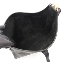 【二手】愛馬仕 HERMES Evelyne 3 Trois PM 黑色肩背包 其他 Evelyne 3PM 黑色 女士二手 A