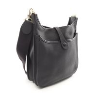 【二手】愛馬仕 HERMES Evelyne 3 Trois PM 黑色肩背包 其他 Evelyne 3PM 黑色 女士二手 A