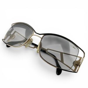 Excellent condition ▲ CAZAL MOD953 LEGENDS Square Aviator Sunglasses, Black & Gold, Size 56⬜︎18, Made in Germany, Men's.