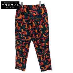 Issey Miyake Men 16AW ME63FF228 Multicolor Jacquard Slacks Pants Size 1 [Used]