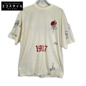 Balenciaga 2025 model 764235TUVJ29020 Tattoo T-shirt XS [Used]