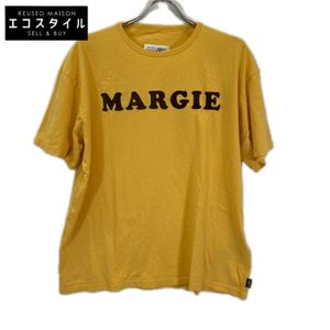 MM6 SH2GC0040 26SS Yellow Vintage Jersey Short-Sleeve T-Shirt Size S [Used]