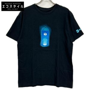 Subwear Black STASH CAN Spray Can Print T-Shirt L [Used]