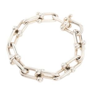 [Pre-owned] Tiffany & Co. Bracelet, Hardware, Large Link, Sterling Silver 925 (SV925)