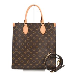 [Used] LOUIS VUITTON Sac Plat PM Tote Bag M45848 Braun