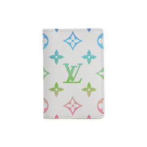 [Unused] Louis Vuitton LOUIS VUITTON Card Case Organizer de Poche M13910 Light Gray
