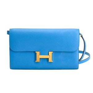[Used] Hermes Shoulder Bag Constance To Go Color Blue Frida